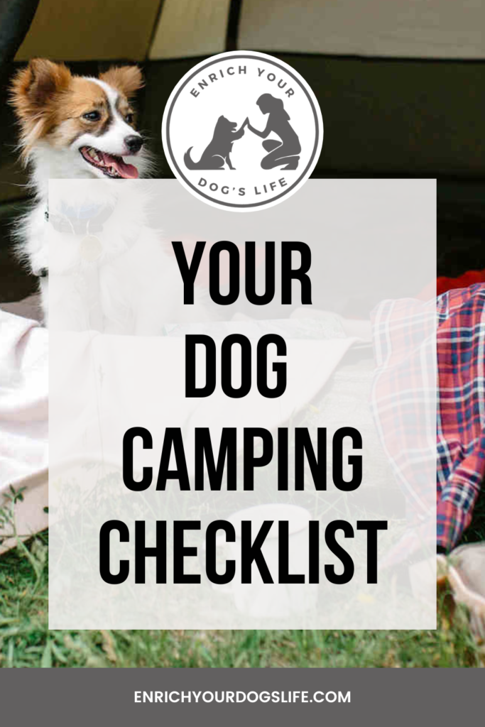 Dog Camping Checklist